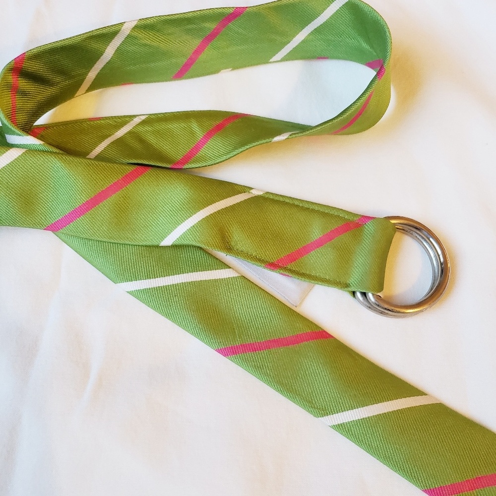 j. crew • silk tie belt